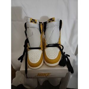 AIR JORDAN 1 RETRO Model 25.0CM Mustard x Off White NIKE US 7y New 100% Authenti